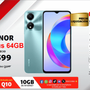 HONOR X5 Plus 64GB CLARO