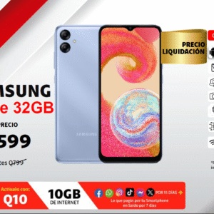 SAMSUNG A04e 32GB CLARO
