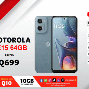 MOTOROLA E15 64GB CLARO