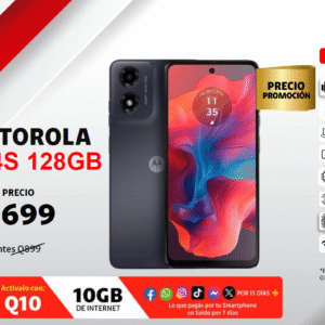 MOTOROLA G04S 128GB CLARO
