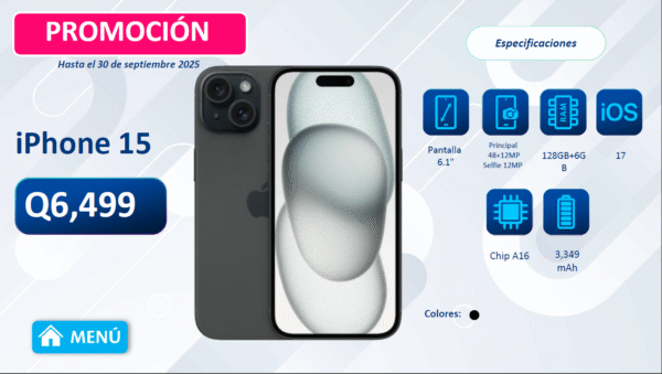 iPHONE 15 TIGO