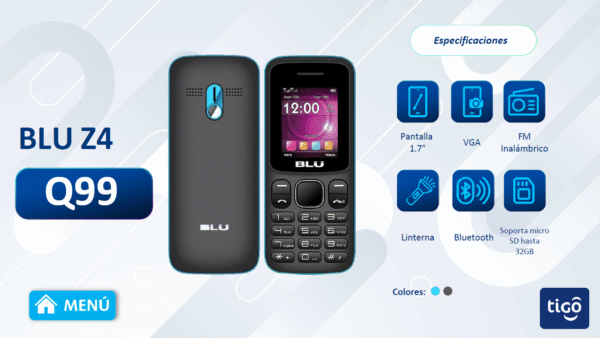 BLU Z4 TIGO