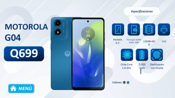 MOTOROLA G04 TIGO