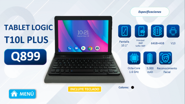 TABLET T10L PLUS TIGO