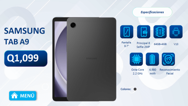 SAMSUNG TAB A9 TIGO