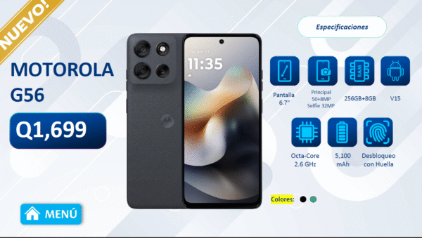 MOTOROLA G56 TIGO