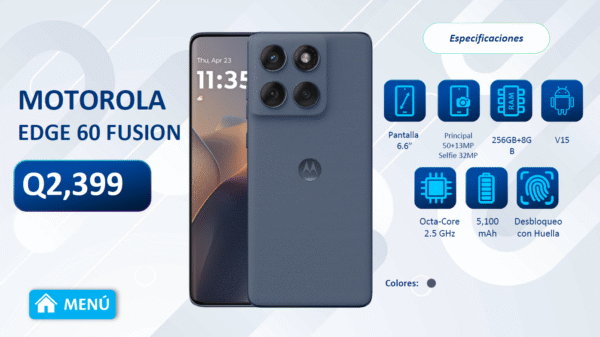 MOTOROLA EDGE 60 FUSION TIGO