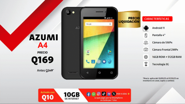 AZUMI A4 CLARO