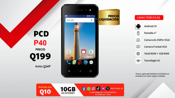 PCD P40 CLARO