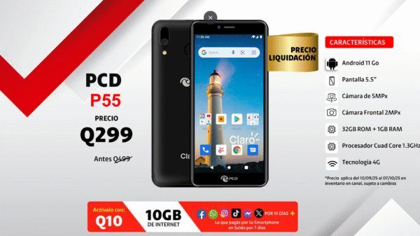PCD P55 CLARO