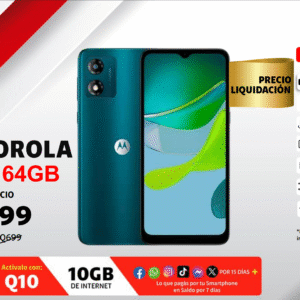 MOTOROLA E13 64GB CLARO
