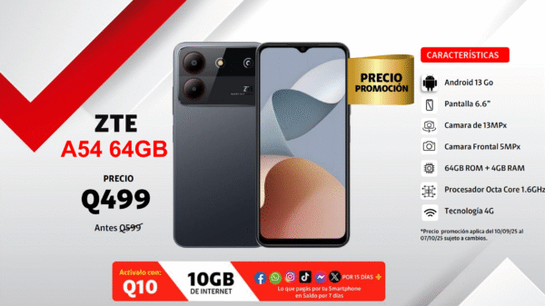 ZTE A54 64 GB CLARO