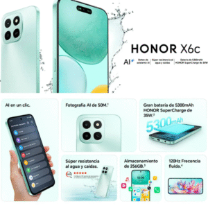 HONOR X6C 256GB CLARO