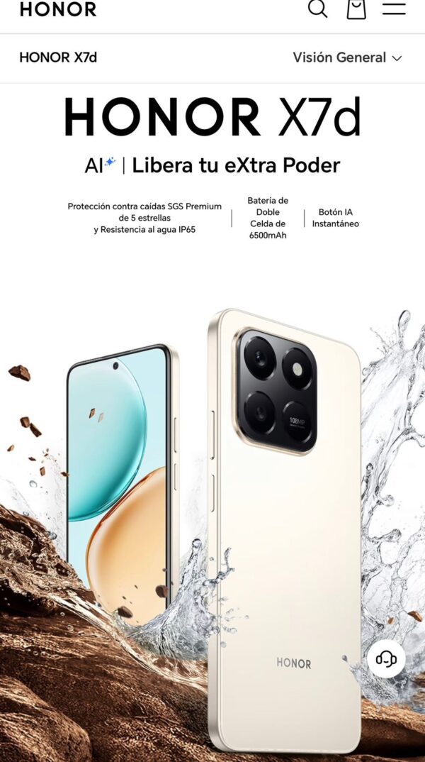 HONOR X7d LIBERADO