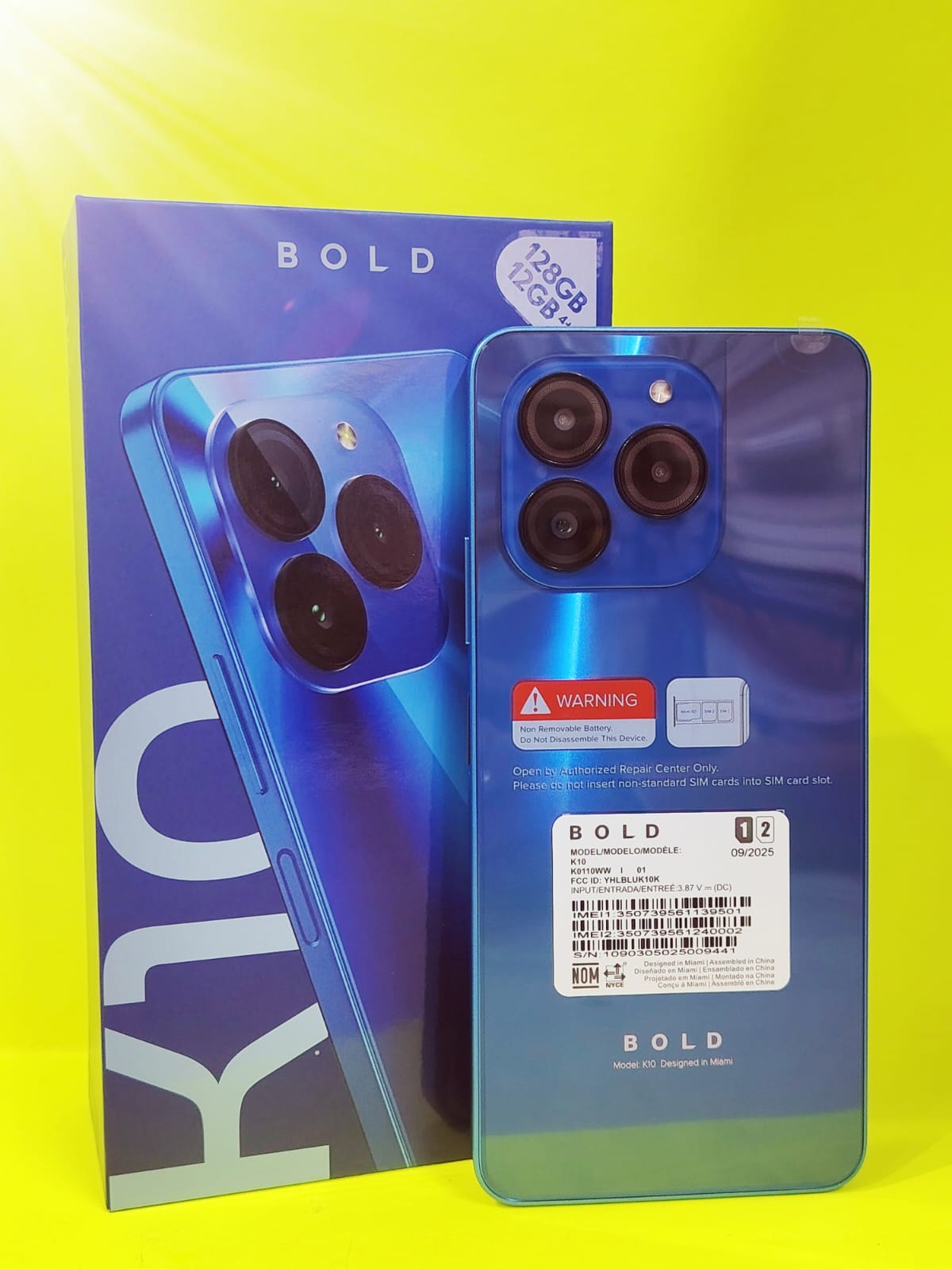 K10 BOLD 4GB Y 128GB LIBERADO