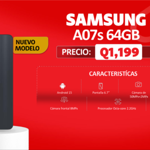 SAMSUNG A07s 64GB CLARO