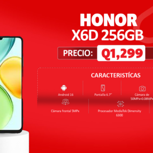 HONOR X6D 256GB CLARO