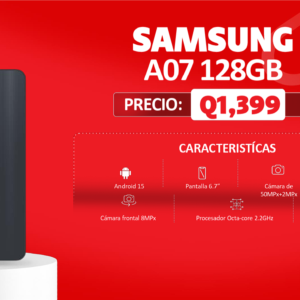 SAMSUNG A07 128GB CLARO
