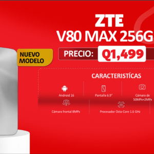 ZTE V80 MAX 256GB CLARO