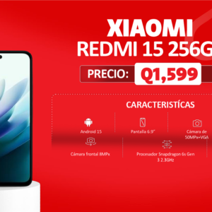 XIAOMI REDMI 15 256GB CLARO